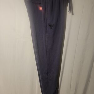 Under Armour UA Project Rock Veterns Day Jogger Pants Mens Size Large Navy